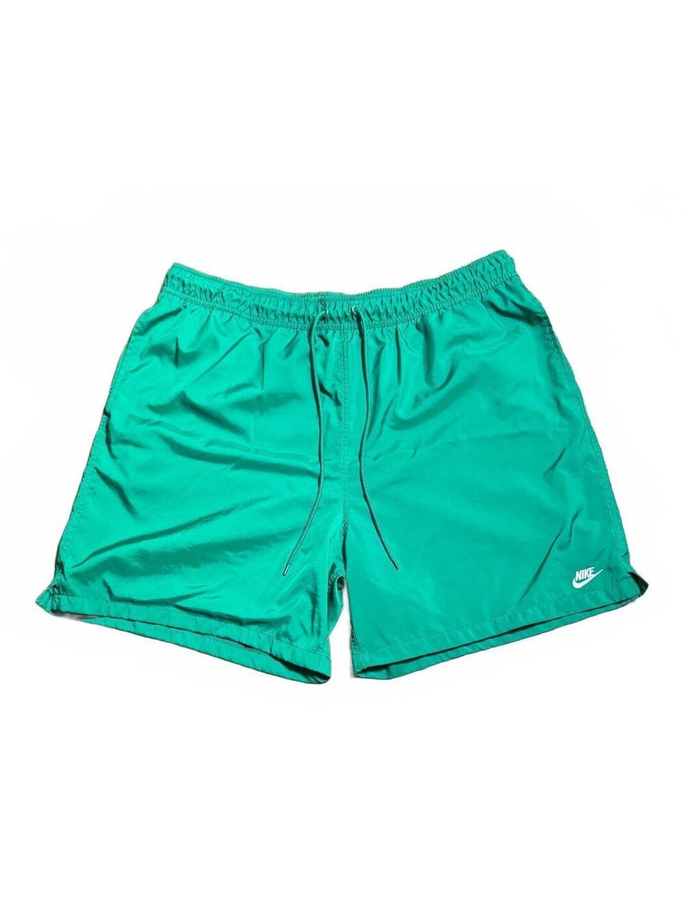 Nike Mens Club Sportswear Woven Flow Shorts 2XL Tall Mesh Lined Green FN3307